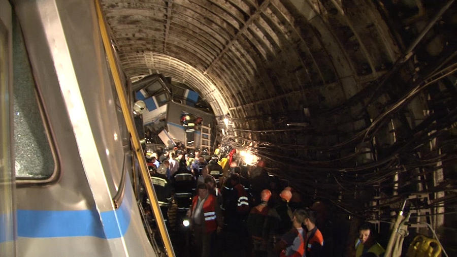 СКР: Стрелочный механизм в тоннеле Арбатско-Покровской линии был зафиксирован обычной проволокой