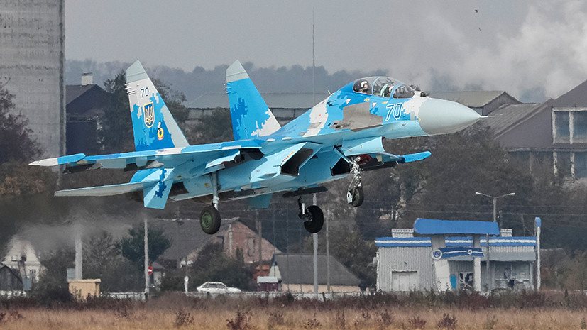 «Пилоты погибли»: что известно о крушении на Украине в ходе учений истребителя Су-27