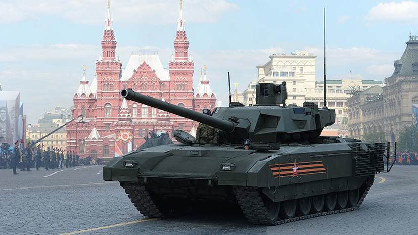 «Обеспечить превосходство над лучшими аналогами»: серийные поставки танков «Армата» в армию начнутся в 2022 году